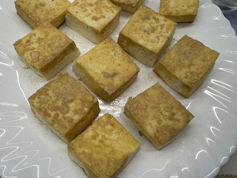 分享 減脂期也能放心吃的氣炸豆腐