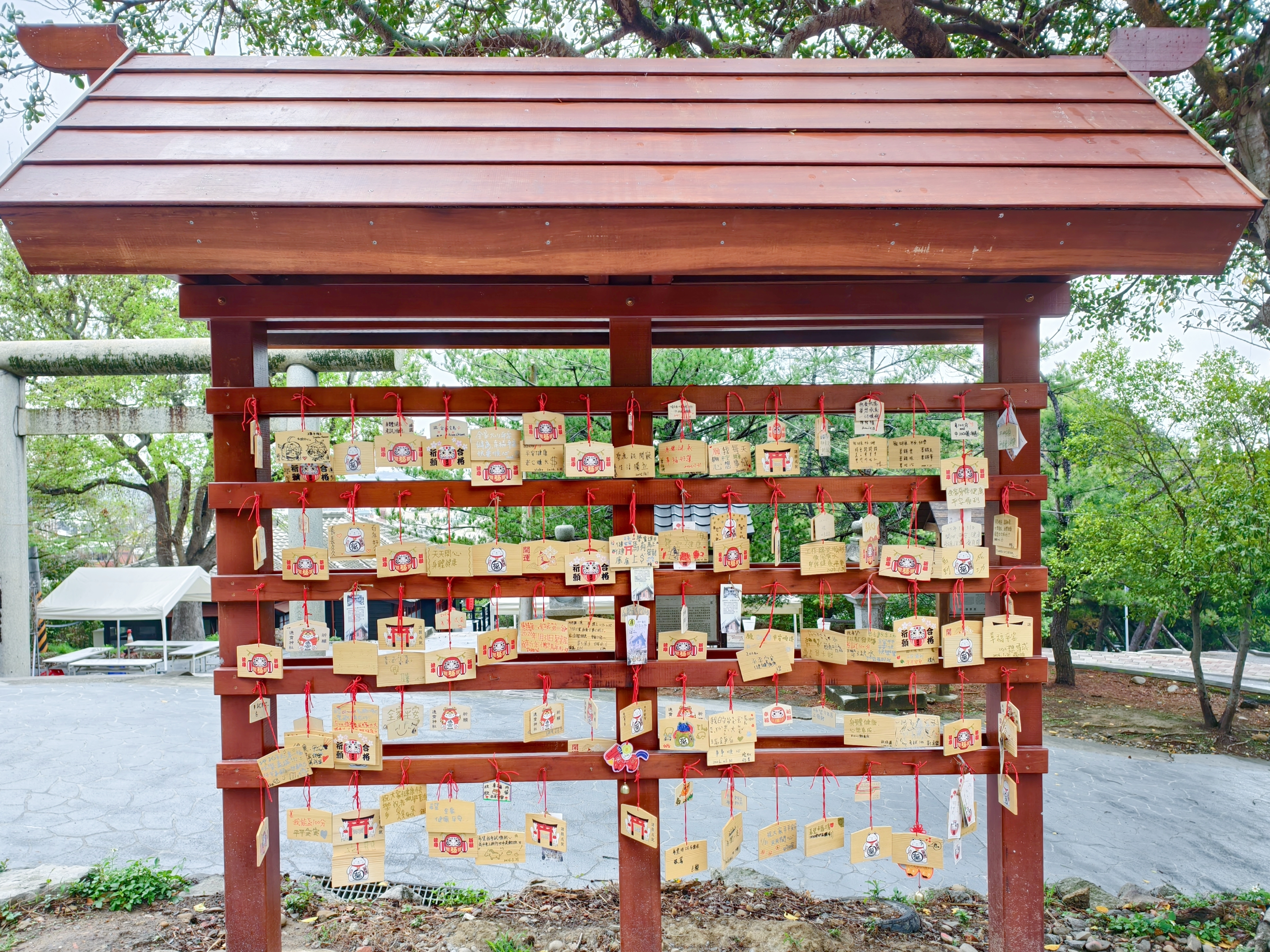 一點點日本味的通霄神社｜好好的約會，怎麼就變成雙人進香團了？