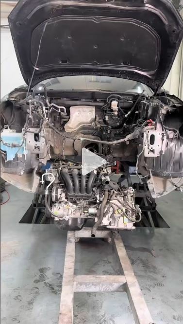 2016 10萬km Mazda 3 變速箱漏油處理2