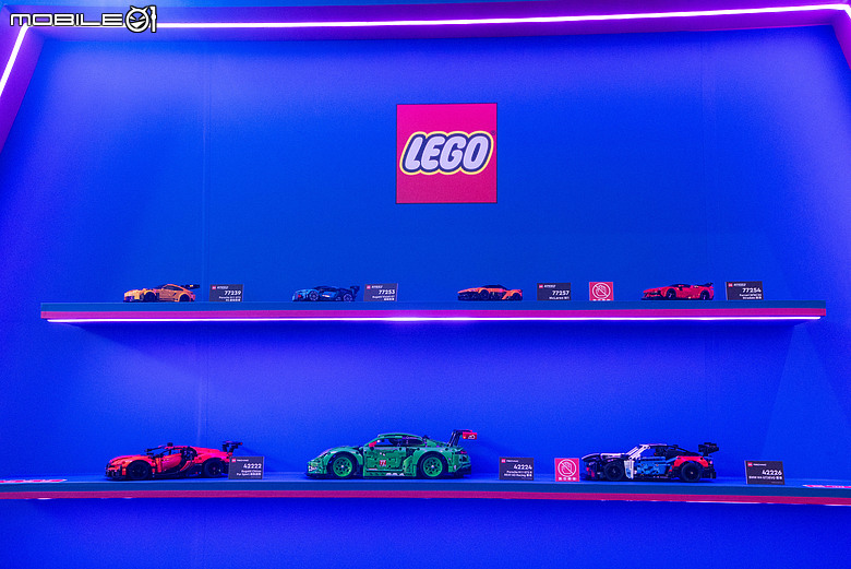 【採訪】LEGO樂高「拼出夢幻車」主題活動於台茂登場！闖關遊戲加1：1法拉利F1賽車展示！