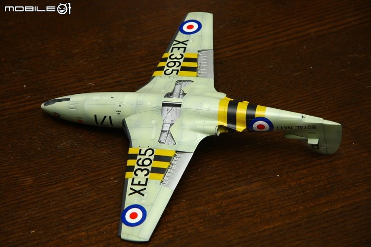 [模型製作記] 英國海鷹式戰鬥機 Hawker Sea Hawk 1/48