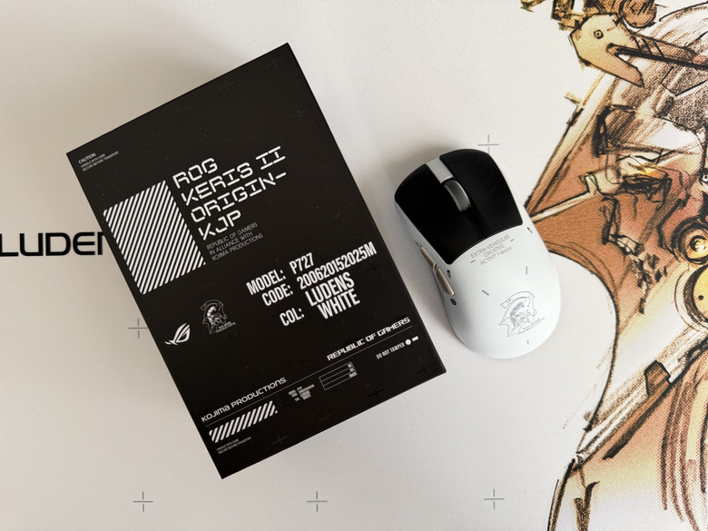 【開箱｜心得】超美白黑金配色…ROG和小島工作室首次跨界合作｜ROG × KJP 聯名周邊