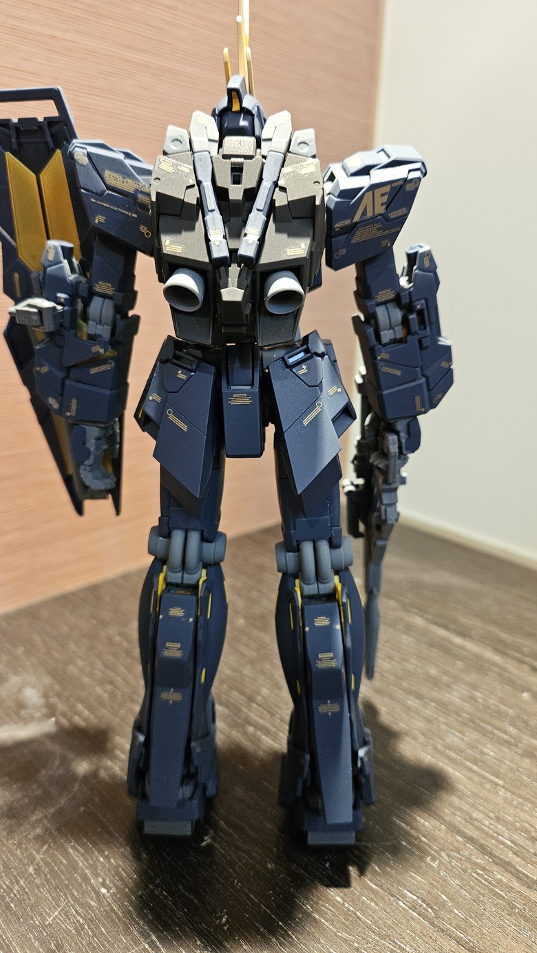 {不專業素組}MG獨角獸鋼彈2號機-報喪女妖Ver.ka