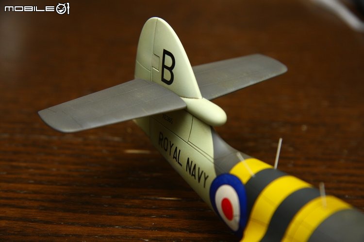 [模型製作記] 英國海鷹式戰鬥機 Hawker Sea Hawk 1/48