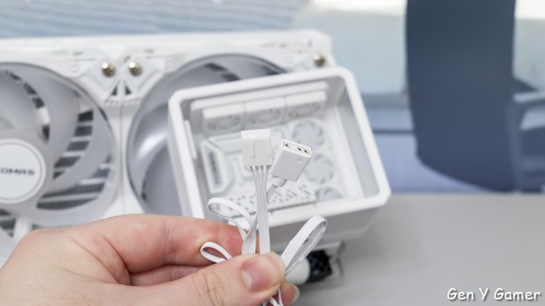 質感微縮模型做水冷頭!? ft. TCOMAS WA300 360 WHITE 一體式水冷散熱器