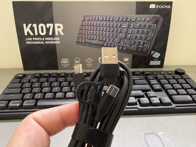 「治癒系矮軸！辦公文書的新福音」iRocks 艾芮克 K107R 開箱