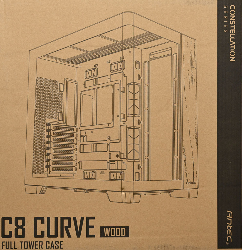 點我看大圖 Antec CONSTELLATION C8 CURVE WOOD機殼開箱