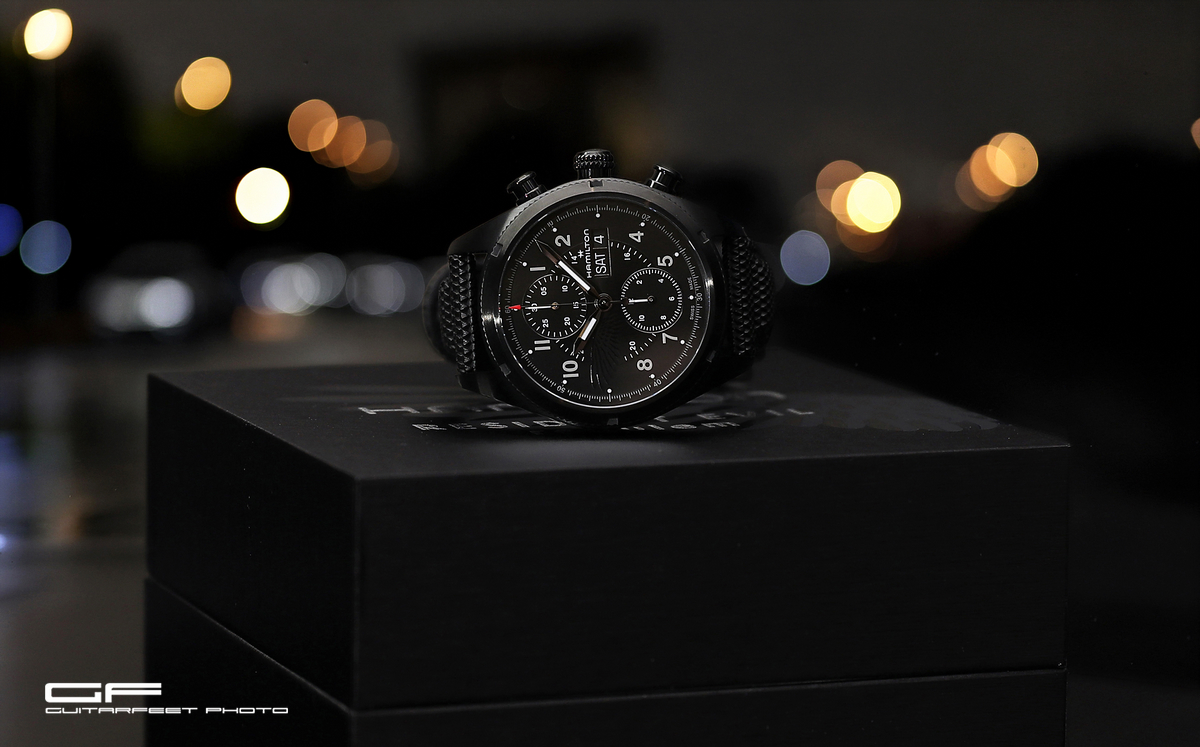 --剁手危機-- Hamilton x 惡靈古堡 Resident Evil: Requiem Khaki Field Auto Chrono 聯名錶開箱分享