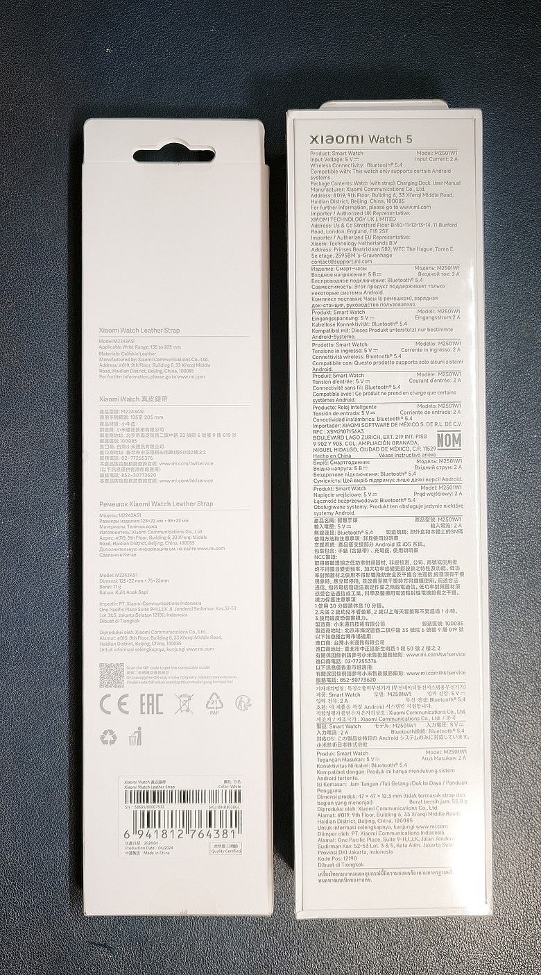 開箱 Xiaomi Watch 5