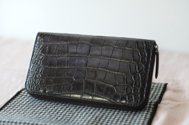 Graziat Alligator Long Wallet 客製