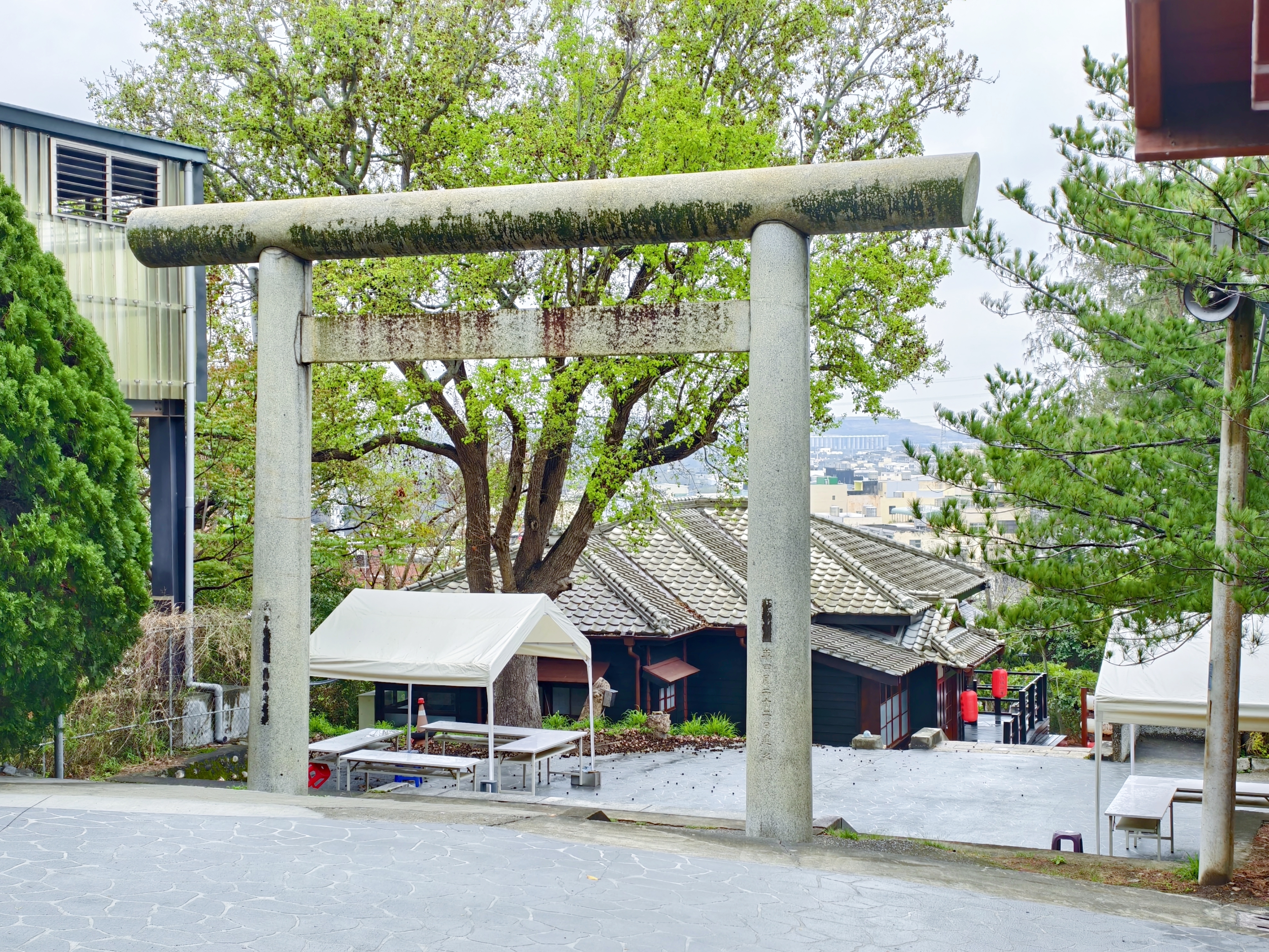 一點點日本味的通霄神社｜好好的約會，怎麼就變成雙人進香團了？