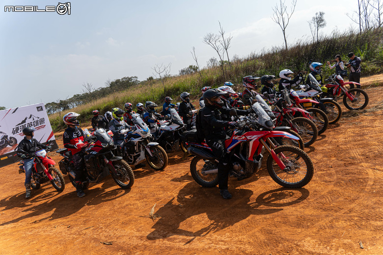 Honda Motorcycle 百位車主齊聚，硬漢英雄會看你有多硬，我在塔克越野場摔車翻了兩圈半！