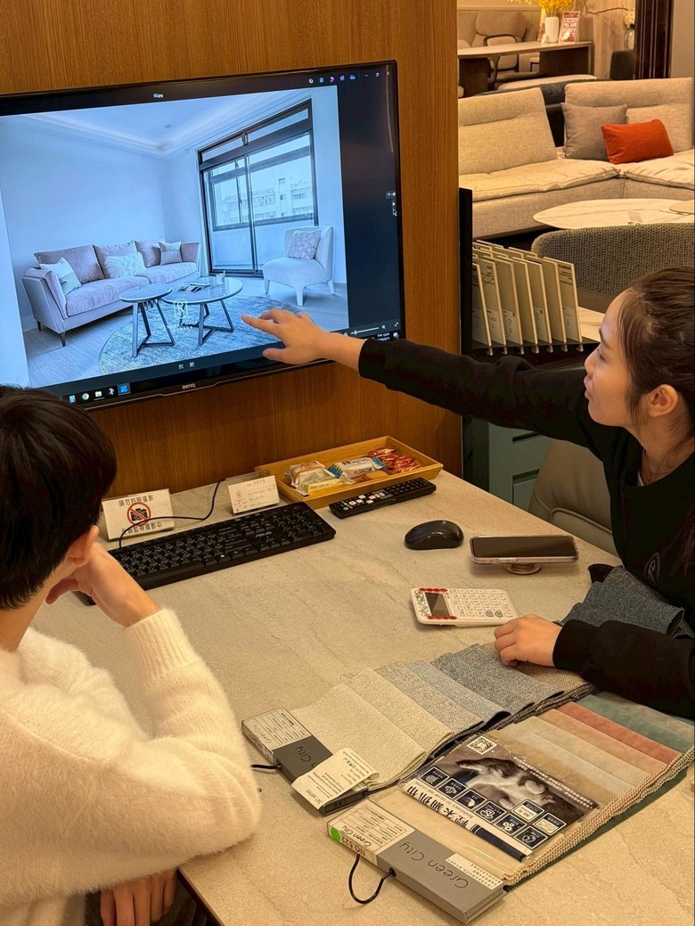 就這樣完成了中古屋裝修與家具配置