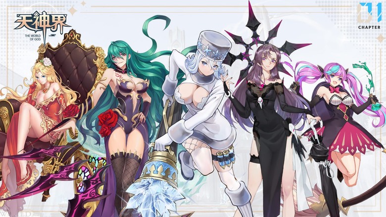 《神明の約：3D幻想RPG》3月10日 正式公測 跨越東西方神話的二次元策略卡牌手遊 | 3月暖心禮包碼 | 元素相剋、回合制策略布局 五大職業 組建最強神明戰隊 次世代華麗技能動畫帶來震撼戰鬥體驗