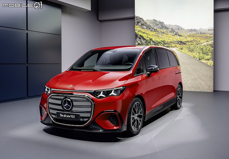 【重點新車】Mercedes-Benz全新純電VLE登場，設計、科技全面進化的豪華MPV！