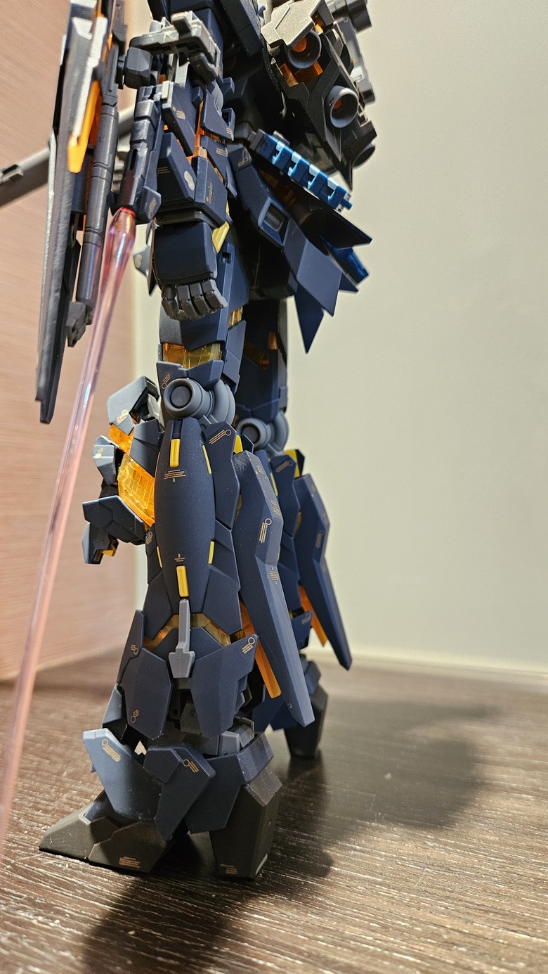 {不專業素組}MG獨角獸鋼彈2號機-報喪女妖Ver.ka