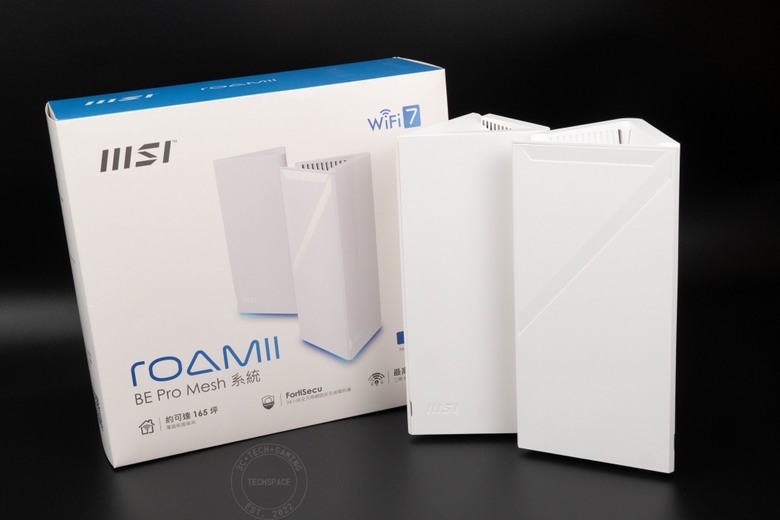 MSI Roamii BE Pro 三頻 Mesh 路由器開箱評測 | 解鎖 WiFi 7 終極網速、打造全屋無死角極速飆網