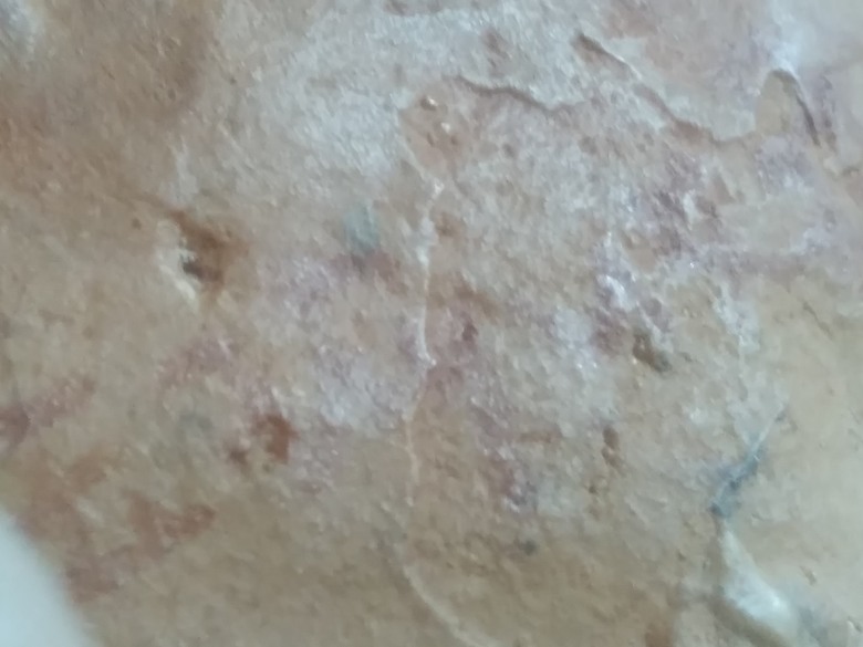 新石器時代 這是仰韶陶器還是蔦松文化? 紅陶人頭像 人面陶偶 自然落灰釉