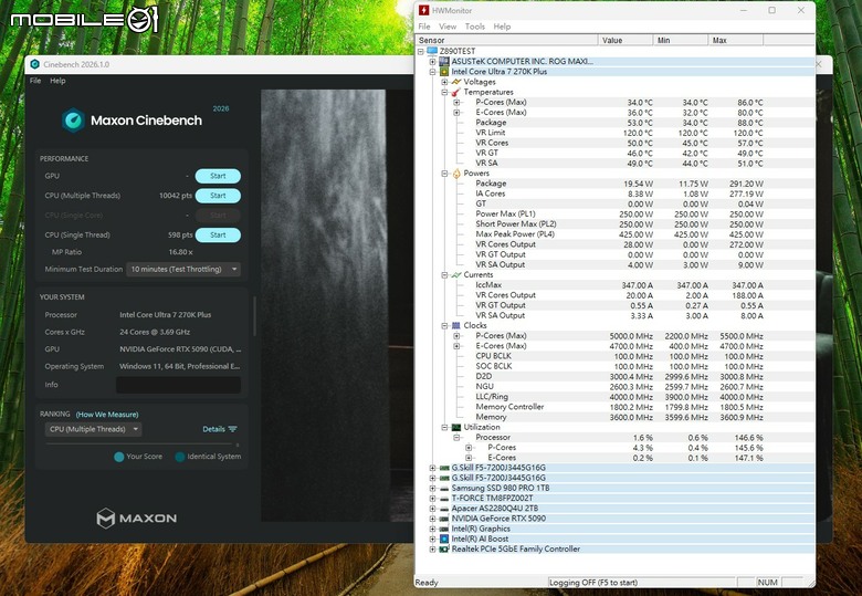 Intel Core Ultra 7 270K Plus 處理器實測 以 299 美元提供 24 核心高階配置的市場殺手