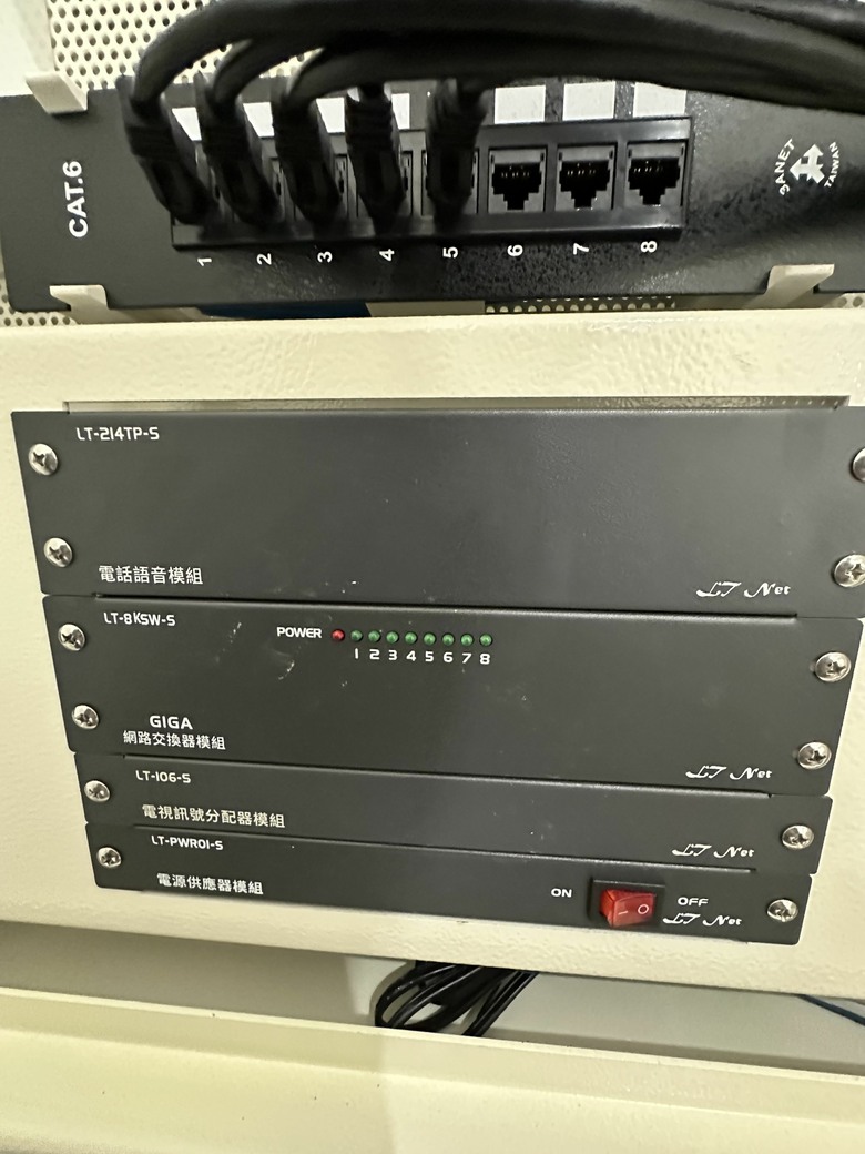 這個弱電箱內的switch是有支援到1G, 可以切VLAN的嗎?