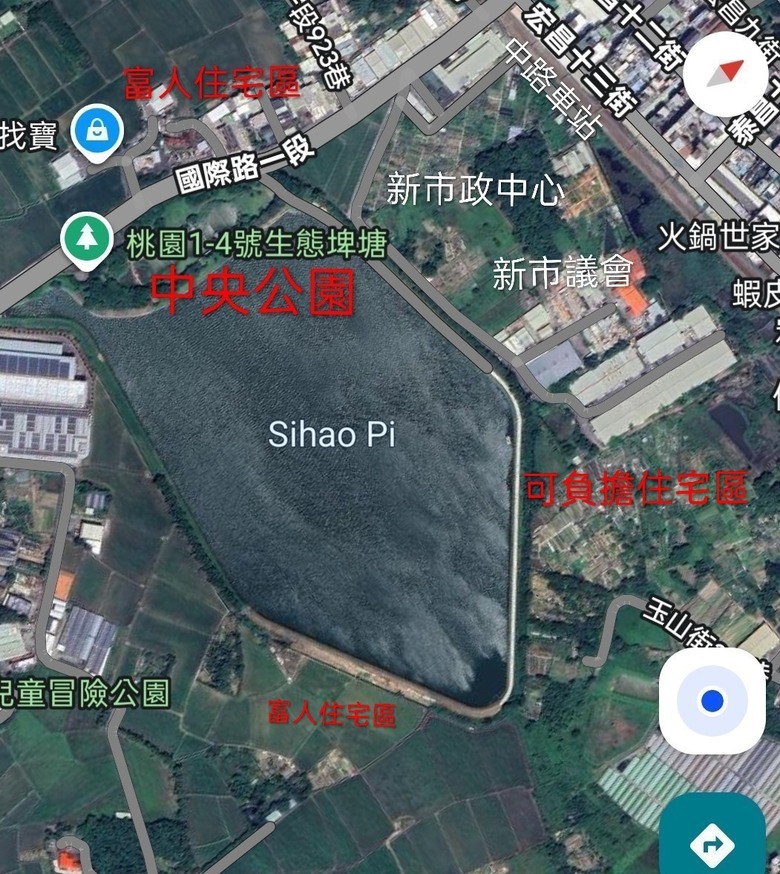 窮人翻身最後機會在8年後台鐵中路車站新市政中心湖景中央公園