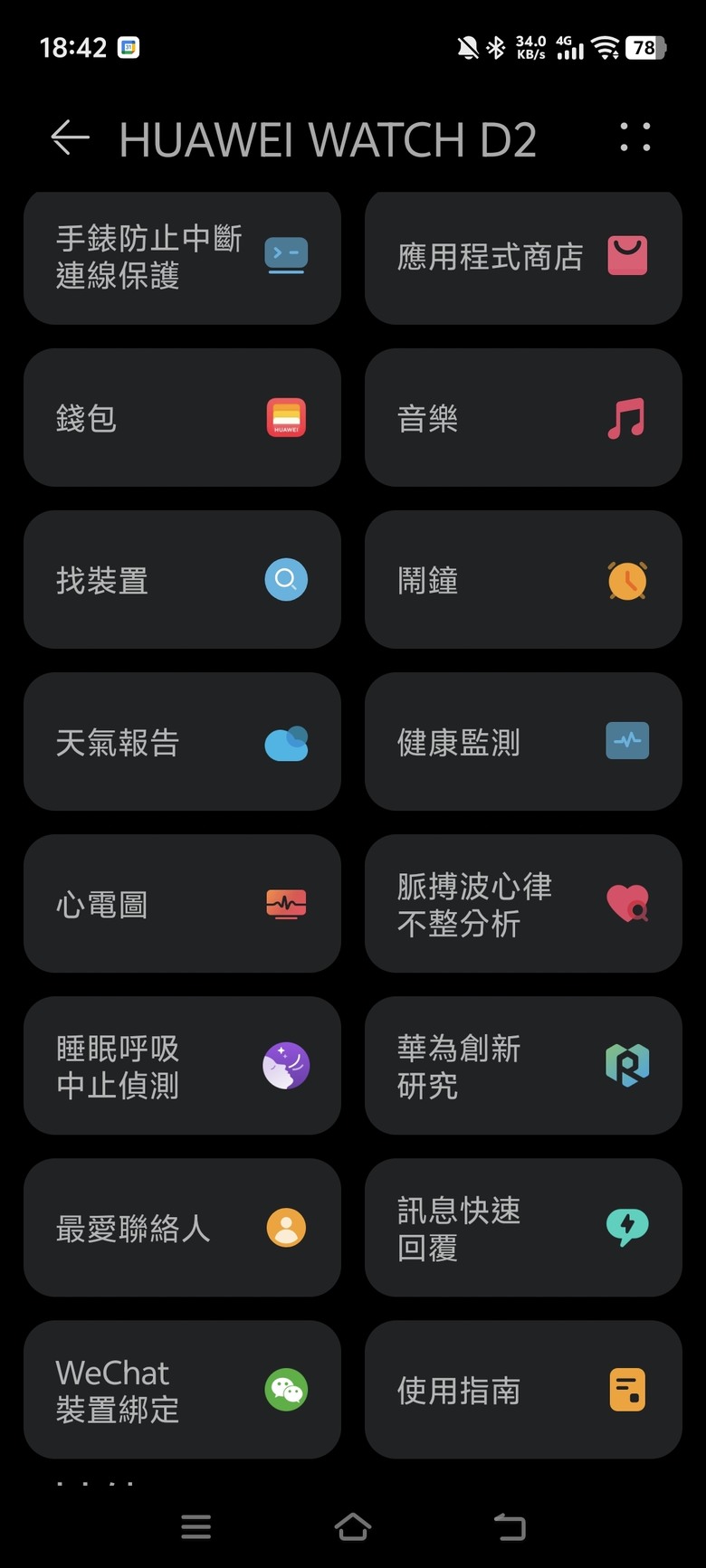 華為 HUAWEI WATCH D2 血壓手錶