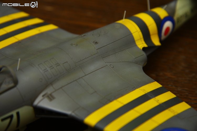 [模型製作記] 英國海鷹式戰鬥機 Hawker Sea Hawk 1/48