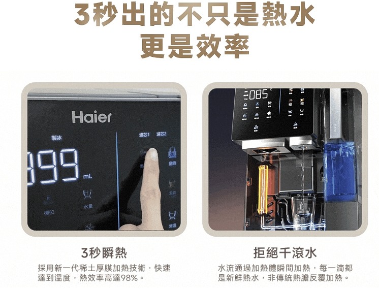 【紙上談兵】BRITA、OASIS、Haier三款桌上型淨飲機評比，究竟哪台才是高 CP 首選！