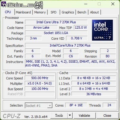 Intel Core Ultra 7 270K Plus 處理器實測 以 299 美元提供 24 核心高階配置的市場殺手