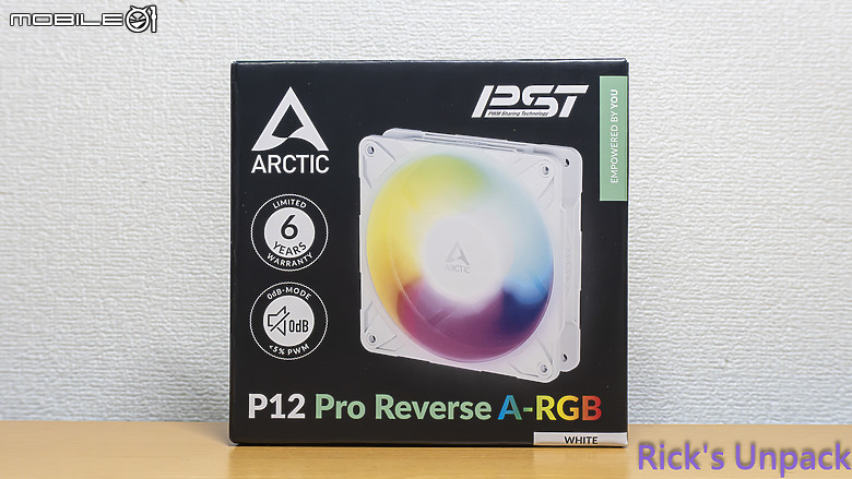 點我看大圖 【開箱】ARCTIC首款反向風扇 | ARCTIC P12 PRO Reverse ARGB WHITE ft. ATCTIC MX-7