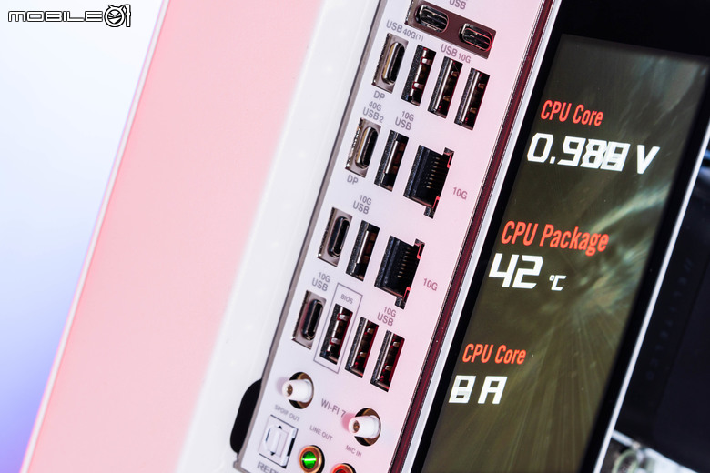 ROG CROSSHAIR X870E GLACIAL 主機板開箱實測 不光配置性能頂尖 更具備雙 10 GbE 海量高速傳輸