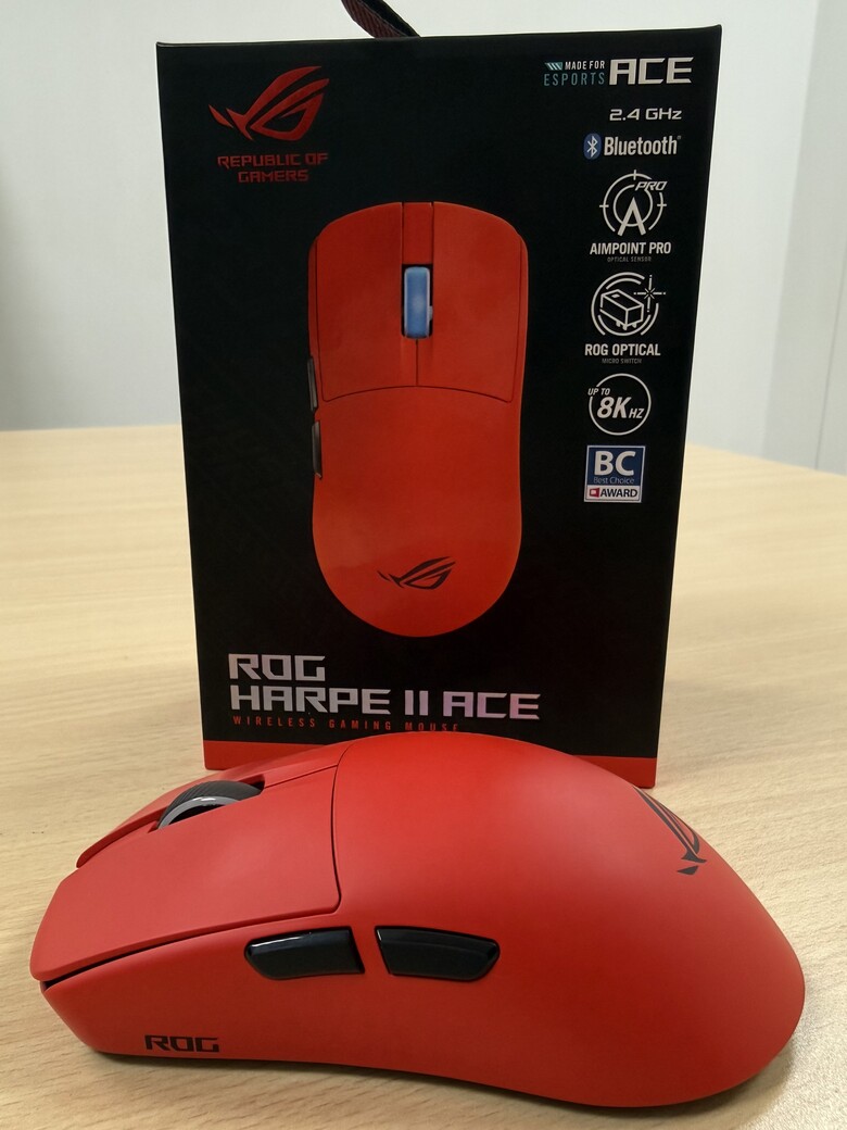 ROG Harpe II Ace簡易開箱+心得
