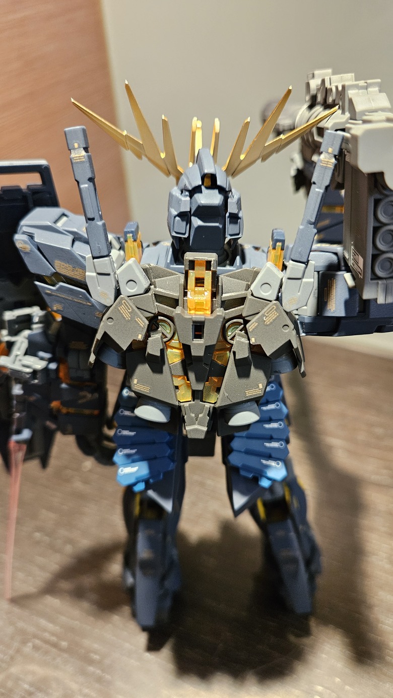 {不專業素組}MG獨角獸鋼彈2號機-報喪女妖Ver.ka