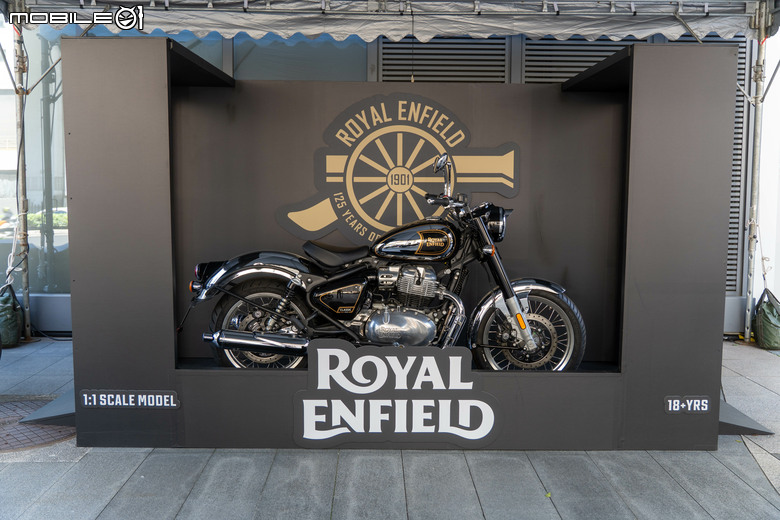 【採訪】限時進駐台北三創，Royal Enfield 新色亮相與哈雷限量訂製車款《賽道傳奇》特仕版。