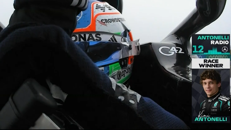 ANTONELLI 成為F1史上最年輕桿位車手及正賽 Pole to win首勝!