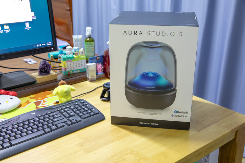 顏值與音質兼具的夢幻藍芽音響 H/K AURA Studio 5 開箱