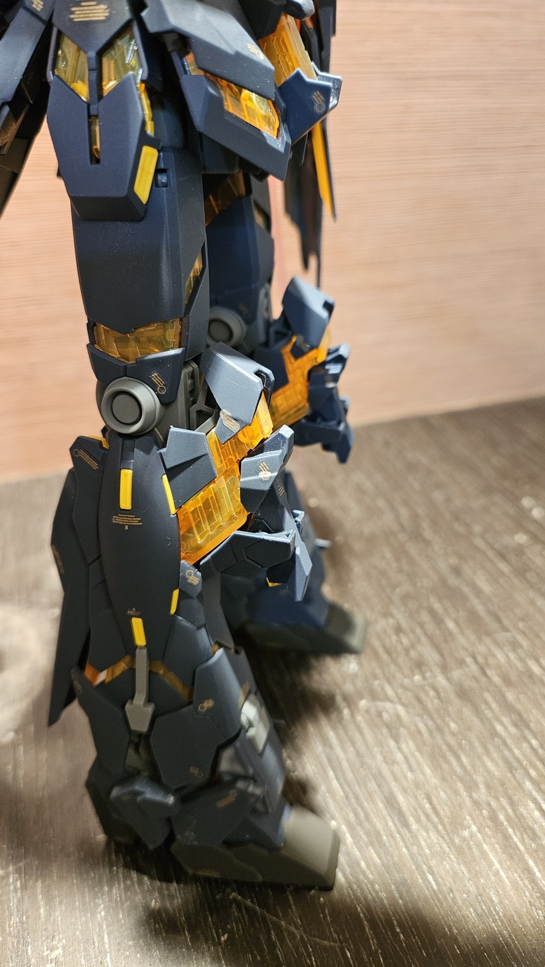 {不專業素組}MG獨角獸鋼彈2號機-報喪女妖Ver.ka