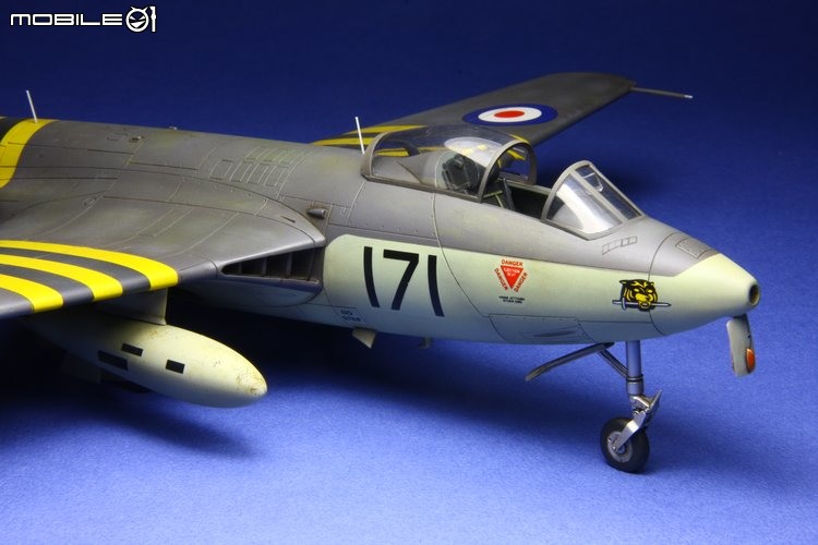 [模型製作記] 英國海鷹式戰鬥機 Hawker Sea Hawk 1/48