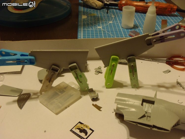 [模型製作記] 英國海鷹式戰鬥機 Hawker Sea Hawk 1/48