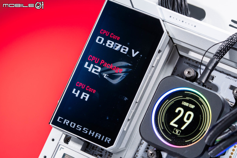 ROG CROSSHAIR X870E GLACIAL 主機板開箱實測 不光配置性能頂尖 更具備雙 10 GbE 海量高速傳輸