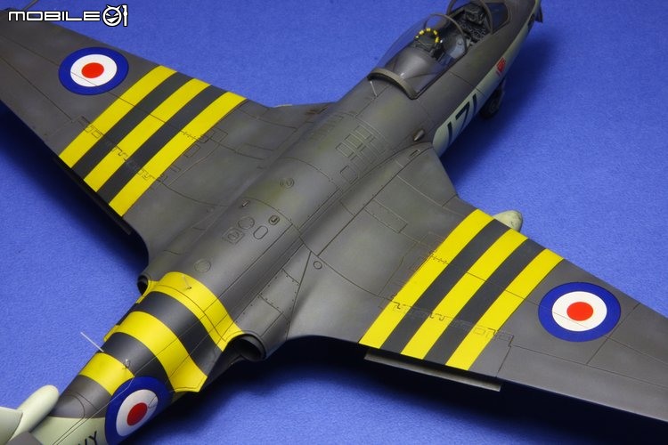 [模型製作記] 英國海鷹式戰鬥機 Hawker Sea Hawk 1/48