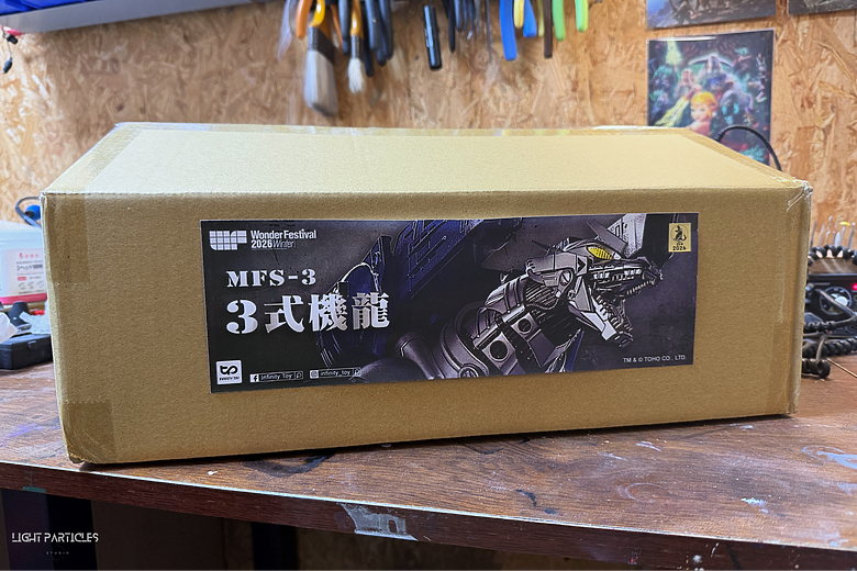 Infinity toy 三式機龍 WF2026W 販售 套件 塗裝分享