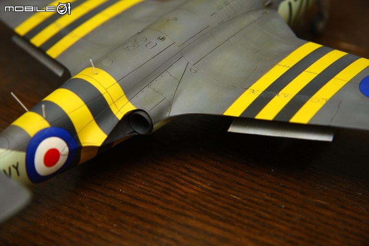 [模型製作記] 英國海鷹式戰鬥機 Hawker Sea Hawk 1/48