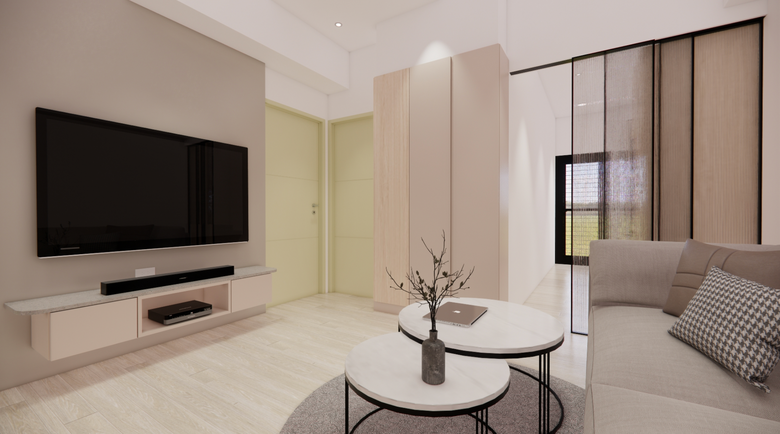 【開箱】60萬質感18坪⼆房⼆廳理想宅:我們的第⼀個家|無印療癒⽣活就此展|鳳凰Villa