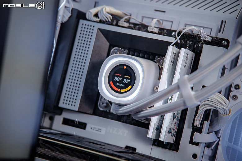 0死角的燈光體驗 INFINITE ROUND R8 & ID-COOLING FX360 LCD簡易開箱