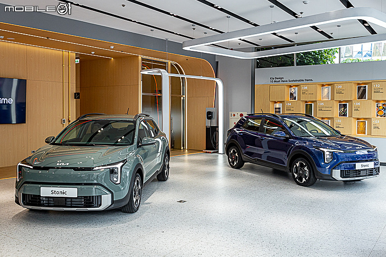 【採訪】Kia Stonic 單一車型 89.9 萬元正式上市，可加價 2 萬選用「莫蘭迪綠套件」！