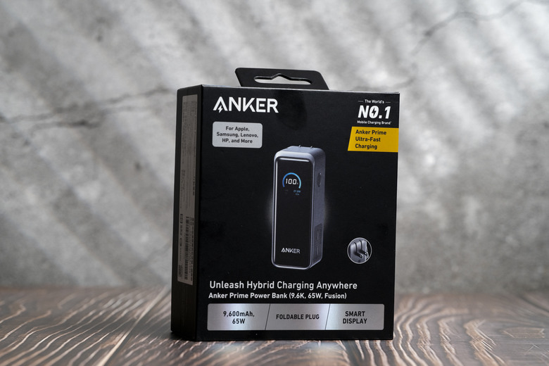 點我看大圖 【開箱測試】ANKER A1339 9600mAh 65W 急速快充行動電源