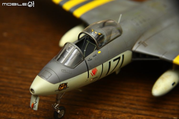 [模型製作記] 英國海鷹式戰鬥機 Hawker Sea Hawk 1/48