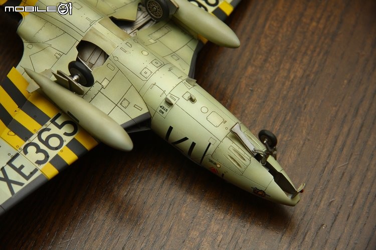 [模型製作記] 英國海鷹式戰鬥機 Hawker Sea Hawk 1/48