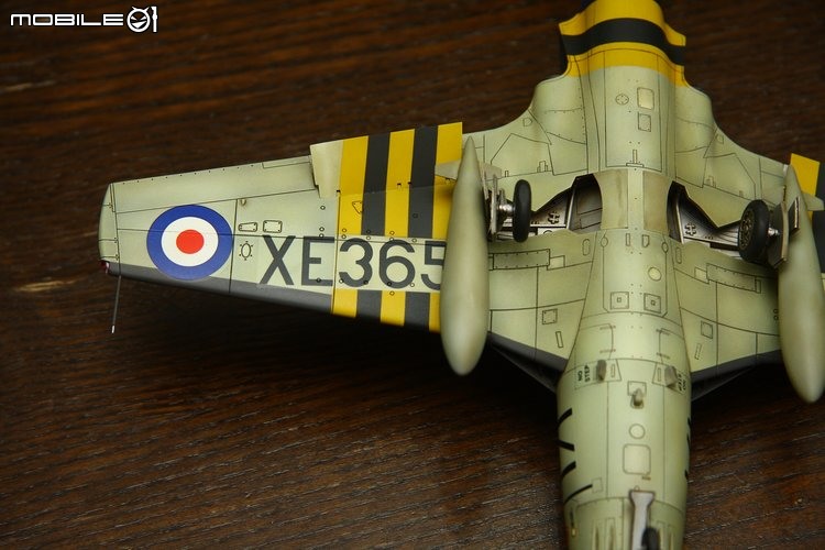 [模型製作記] 英國海鷹式戰鬥機 Hawker Sea Hawk 1/48